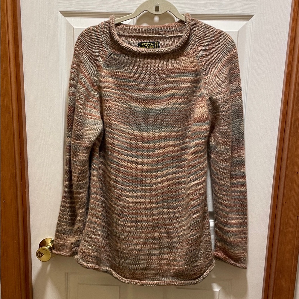Peruvian Alpaca Blend Multicolor Women's Sweater